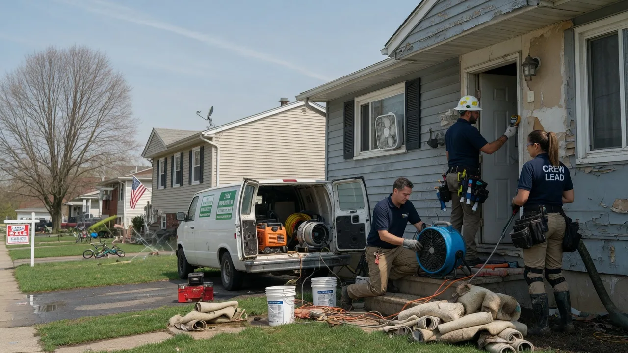 Flood Cleanup in Trexlertown, PA near me